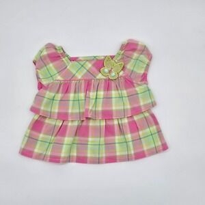 Vintage Gymboree 2005 "Palm Springs" Toddler Butterfly Top Size 12-18 Months